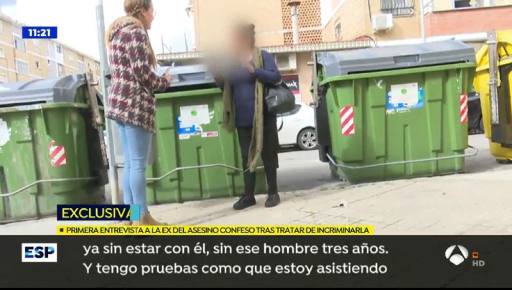 Captura de pantalla de una entrevista a Josefa C. en 'Espejo público', de Antena 3.
