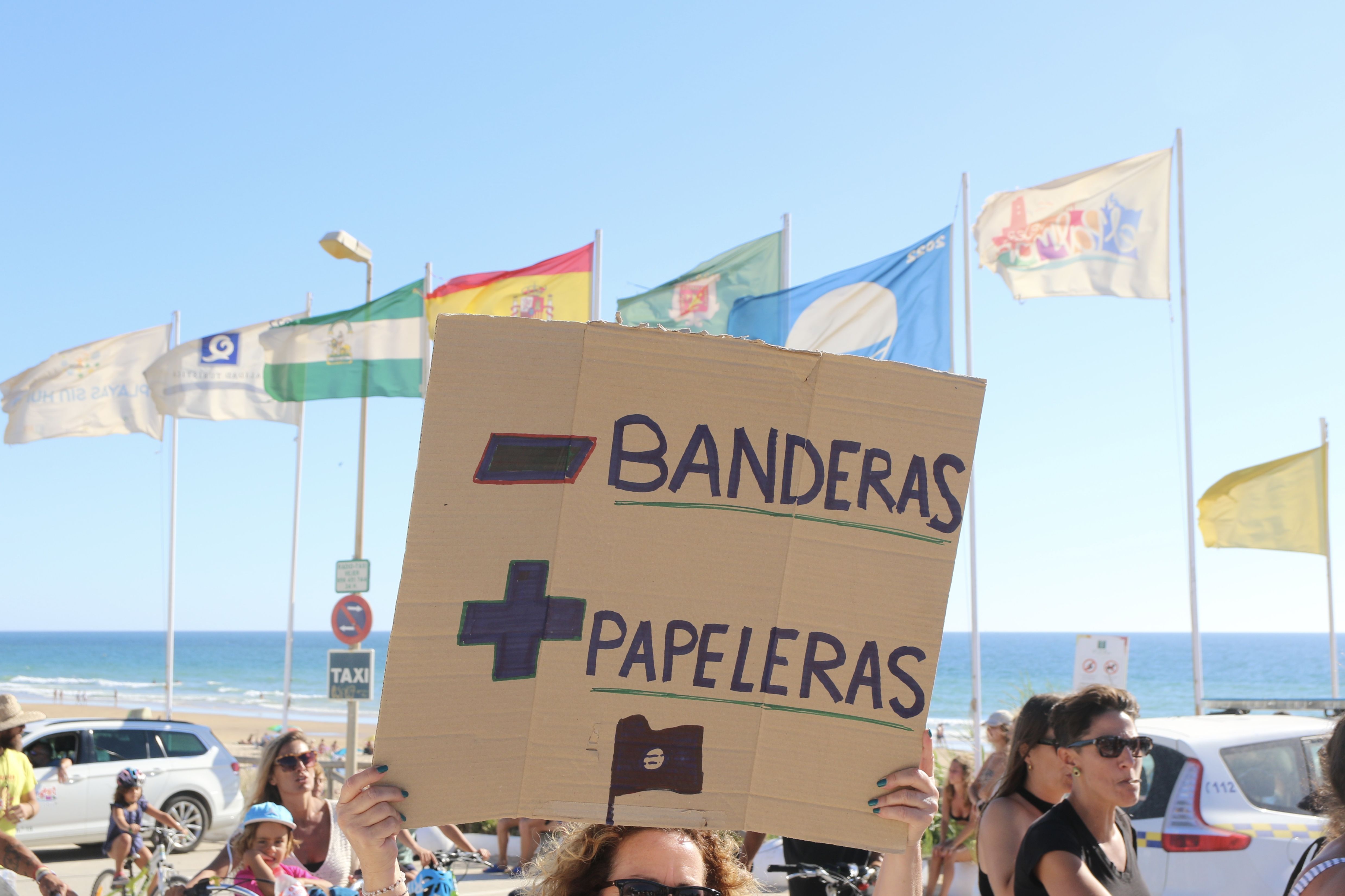 Un momento de la manifestación.