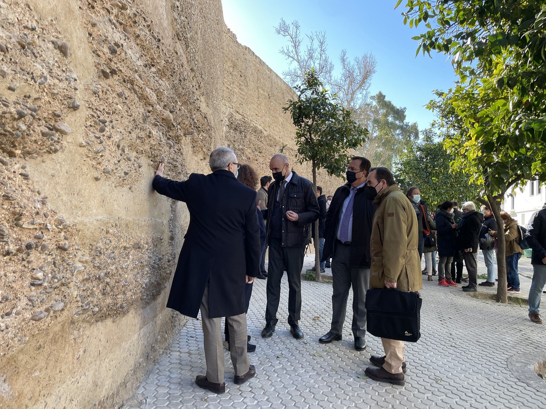 Este martes se aprobará la penúltima actuación sobre la Muralla de la Macarena de Sevilla.