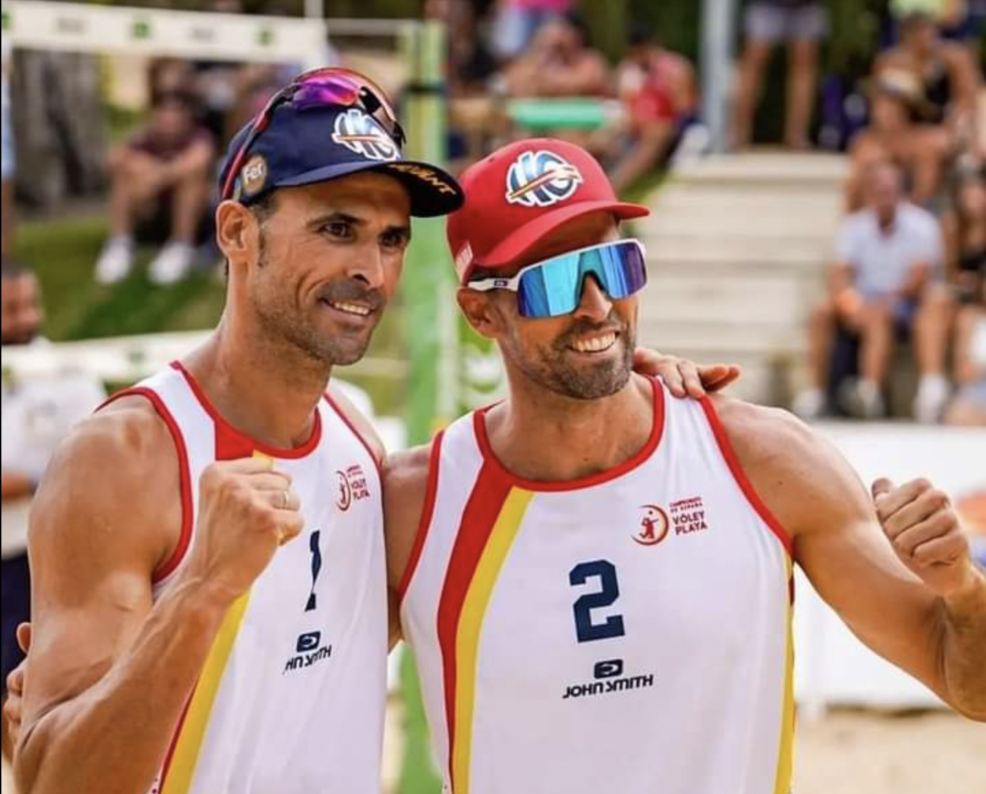 Adrián Gavira y Pablo Herrera se han proclamado campeones de España de voley playa.