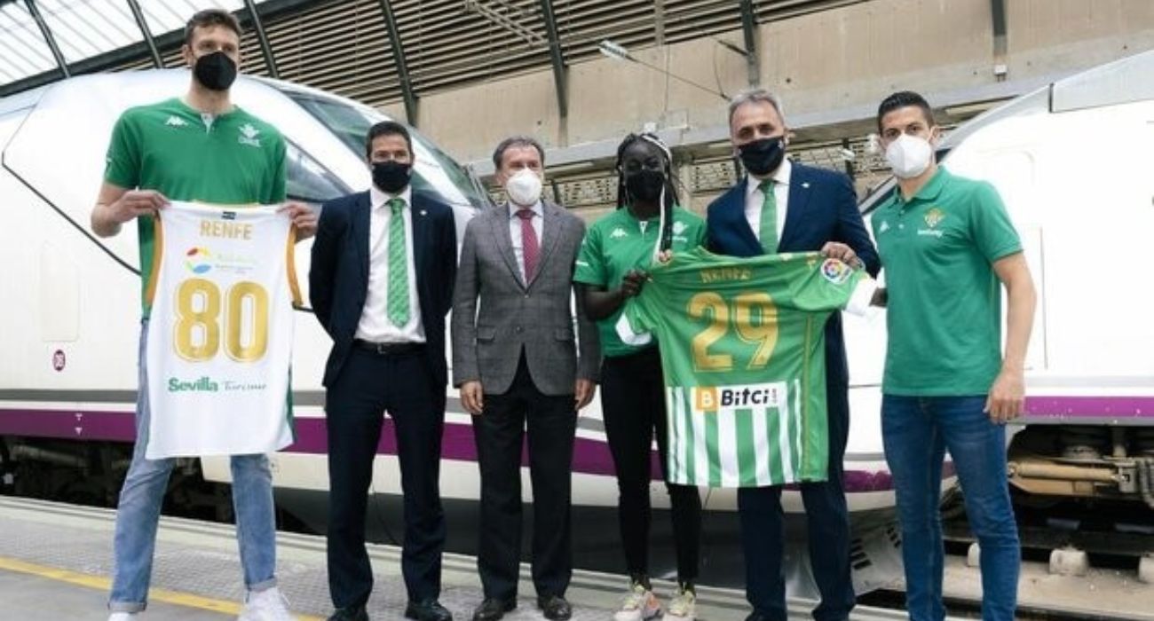 El acuerdo entre el Real Betis y Renfe.