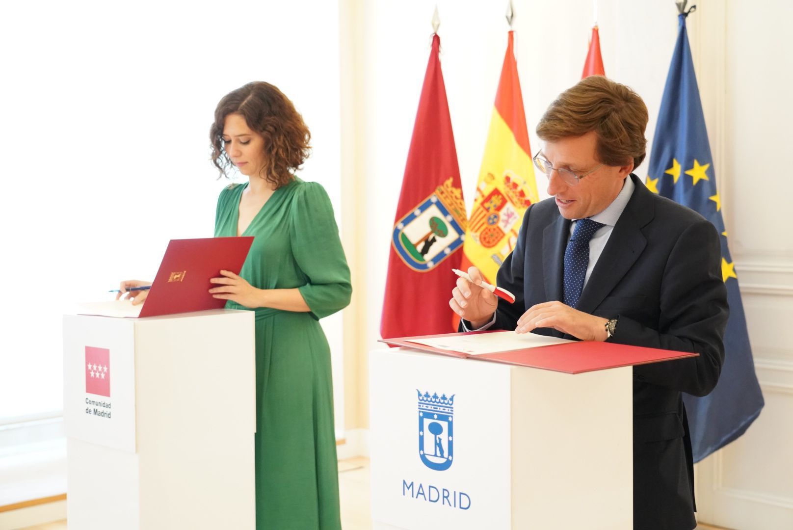 Almeida y Ayuso en una imagen reciente.