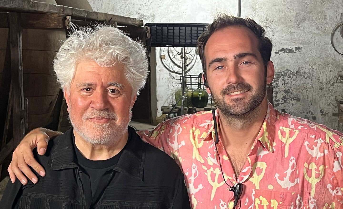 El cineasta durante la grabación de 'Extraña forma de vida'.