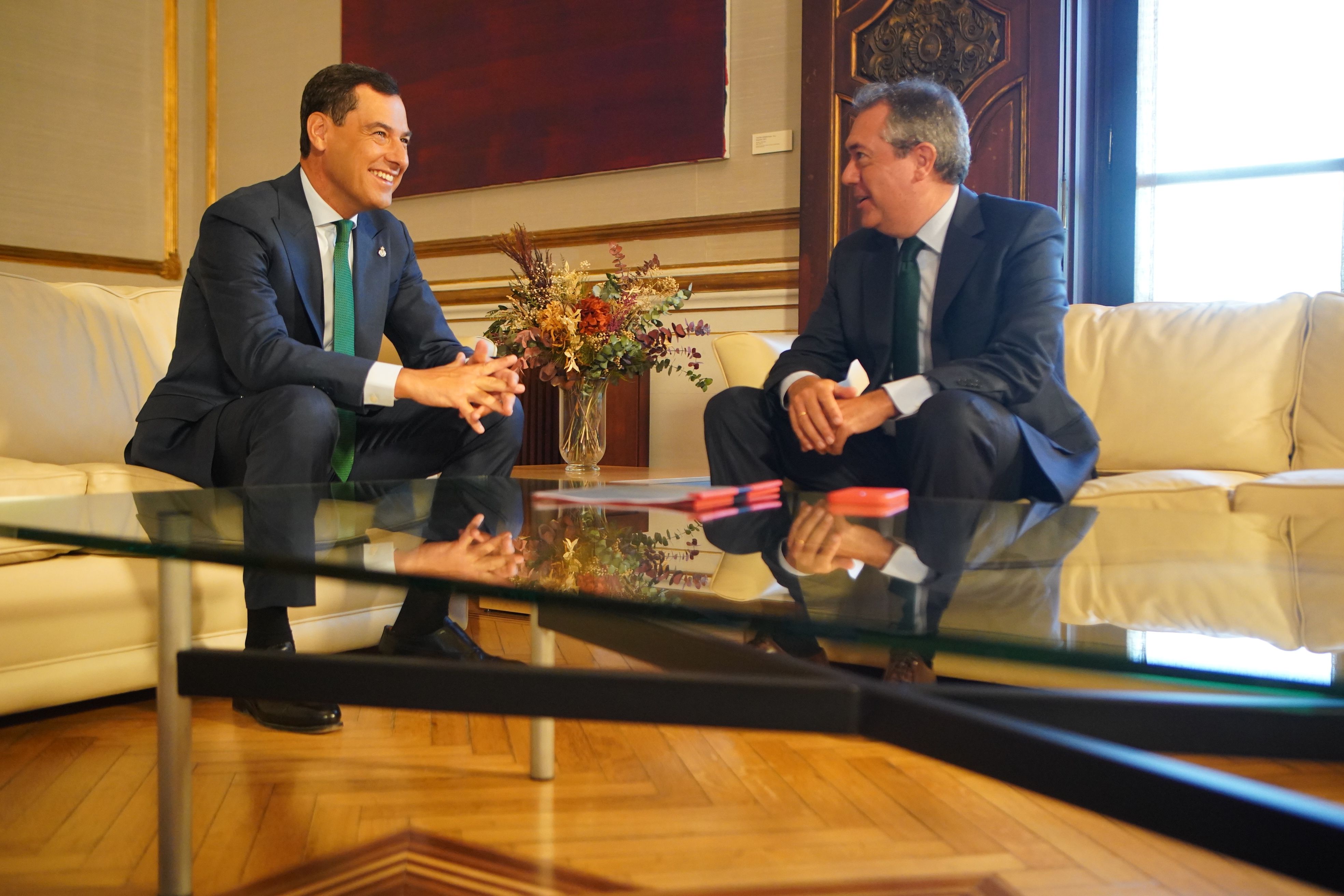 Encuentro entre Moreno y Espadas. Encuentro entre Moreno y Espadas.