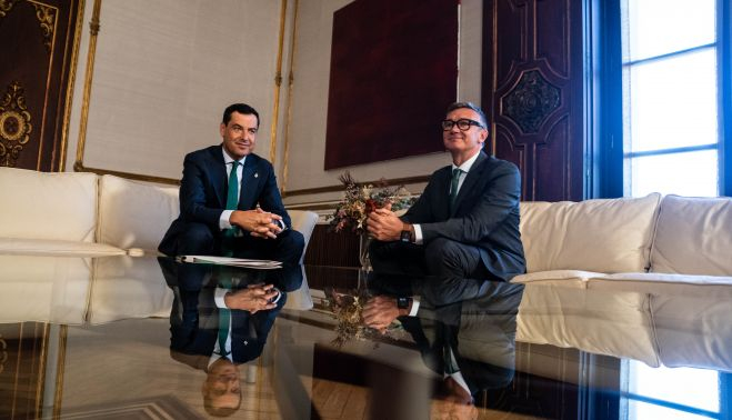 Encuentro entre Moreno y Gavira.