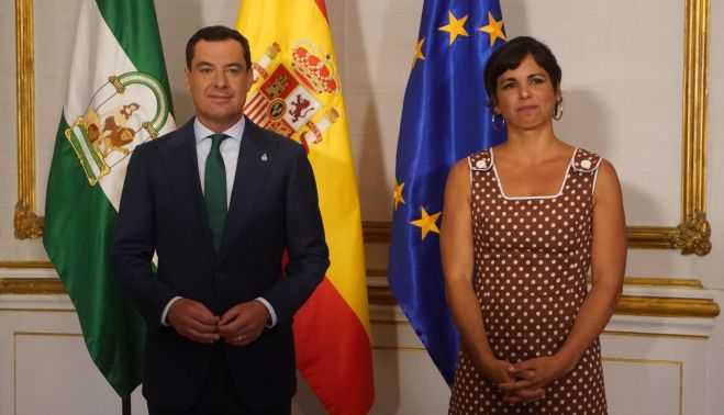 Encuentro entre Moreno y Teresa Rodríguez.