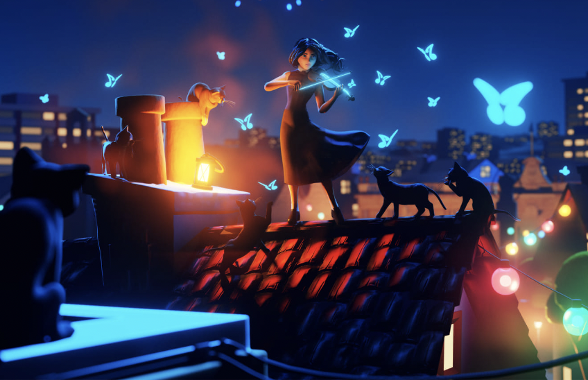 Detalle del cartel de la V edición del Xera Festival en Jerez, que llenará de folk internacional el centro.