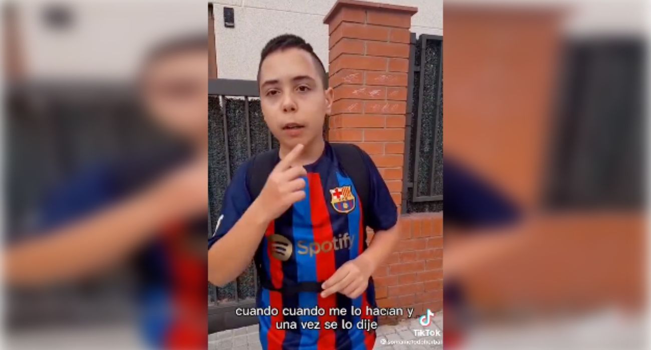 Aitor, un niño con autismo que ha sufrido bullying. 