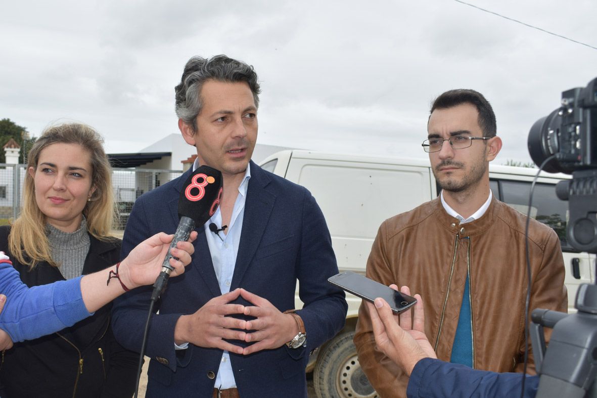 Andrés Núñez, en una campaña política.