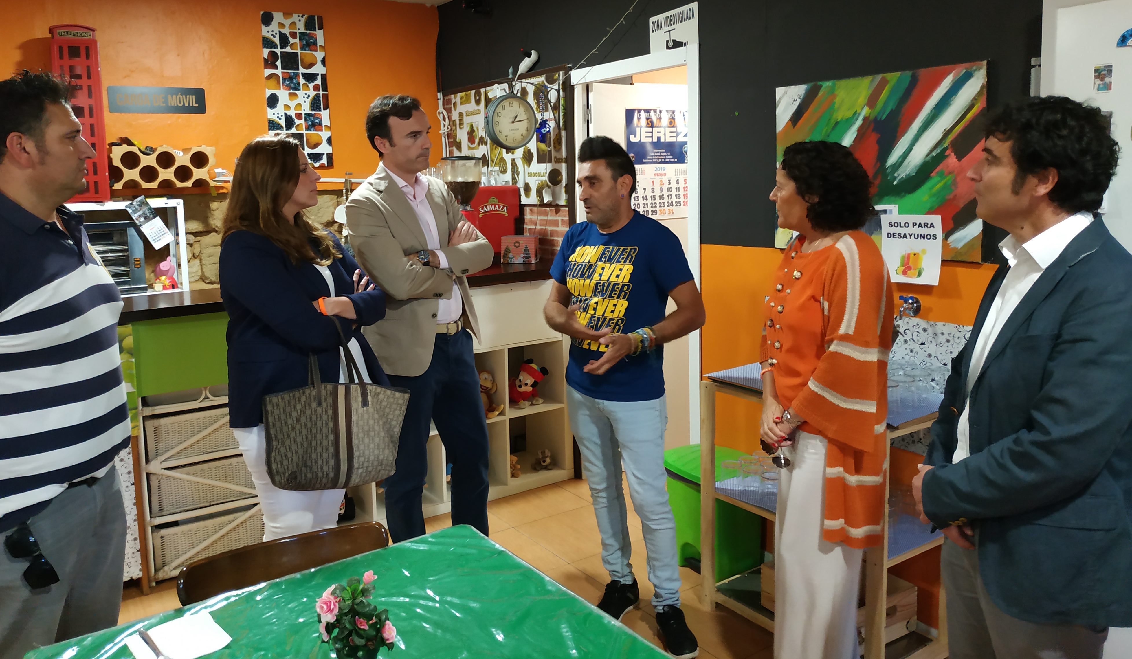 Visita al comedor social Nos importa Jerez.