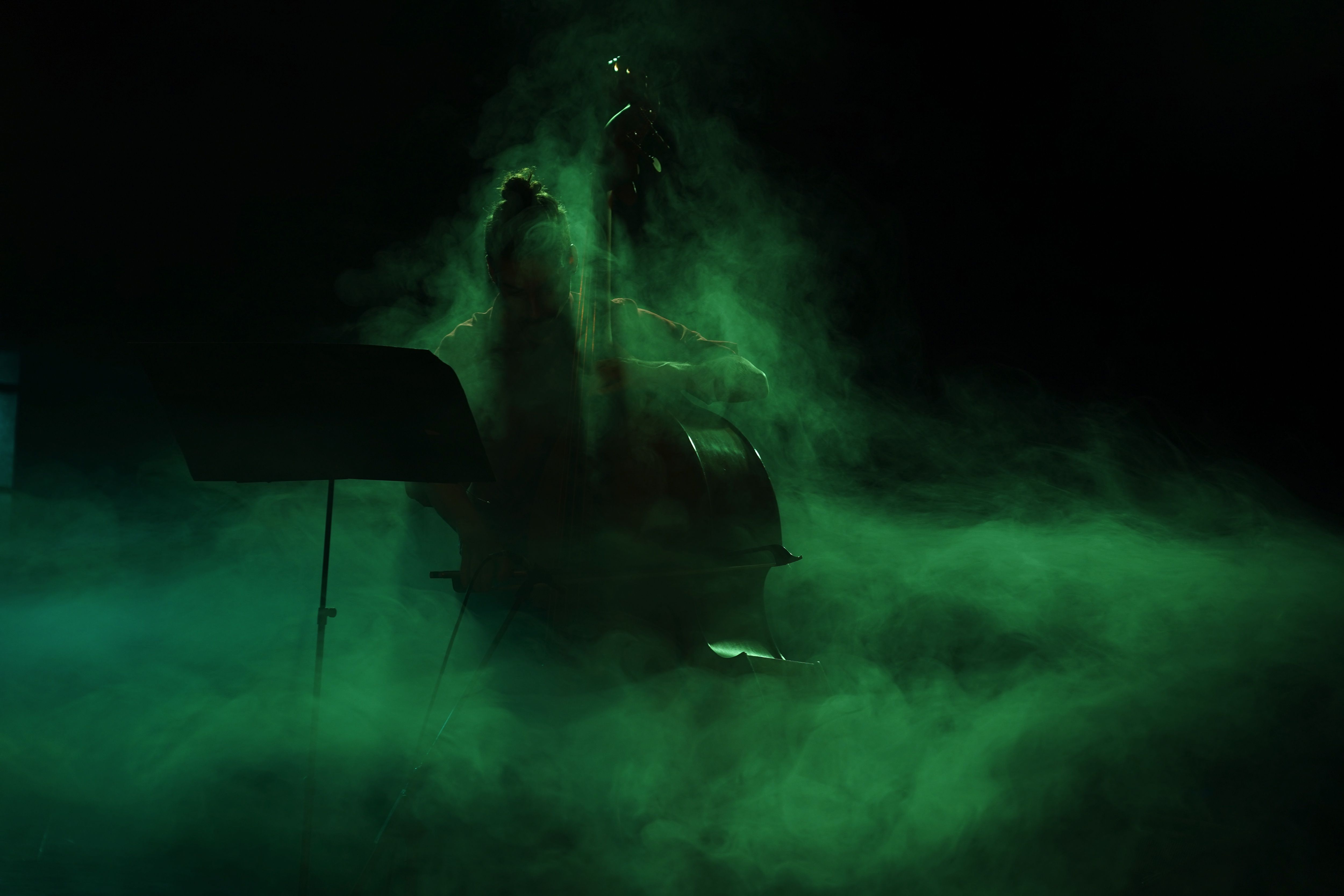 Café Hasta Trilce, Buenos Aires. Ana Sofia Stamponi y Laurel Tango Trío. Foto de PabloMtnezCalleja.