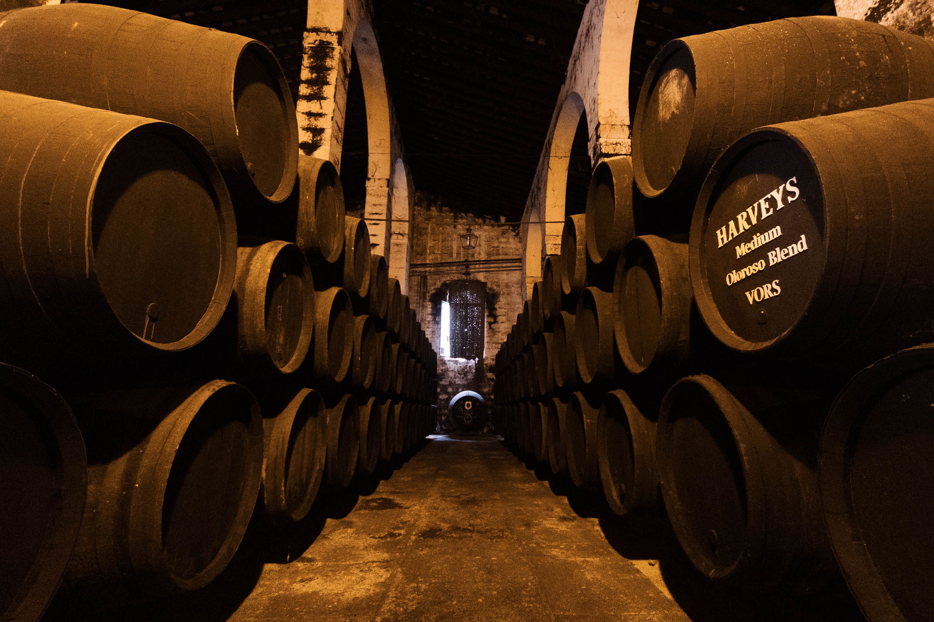 La patronal bodeguera pide responsabilidad. En la imagen una bodega del Marco de Jerez. La patronal bodeguera pide responsabilidad. En la imagen una bodega del Marco de Jerez.