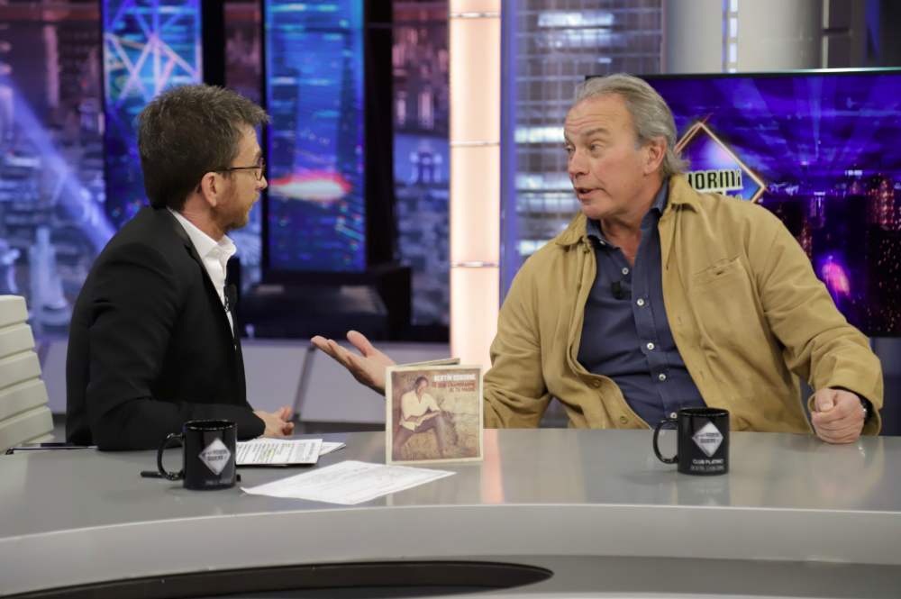 Pablo Motos y Bertín Osborne en 'El Homiguero'. FOTO: EL HORMIGUERO. 