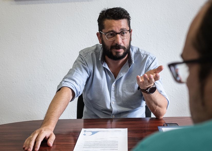 El presidente del Consorcio de Aguas, Jorge Rodríguez, anuncia inversiones en Cuartillos.