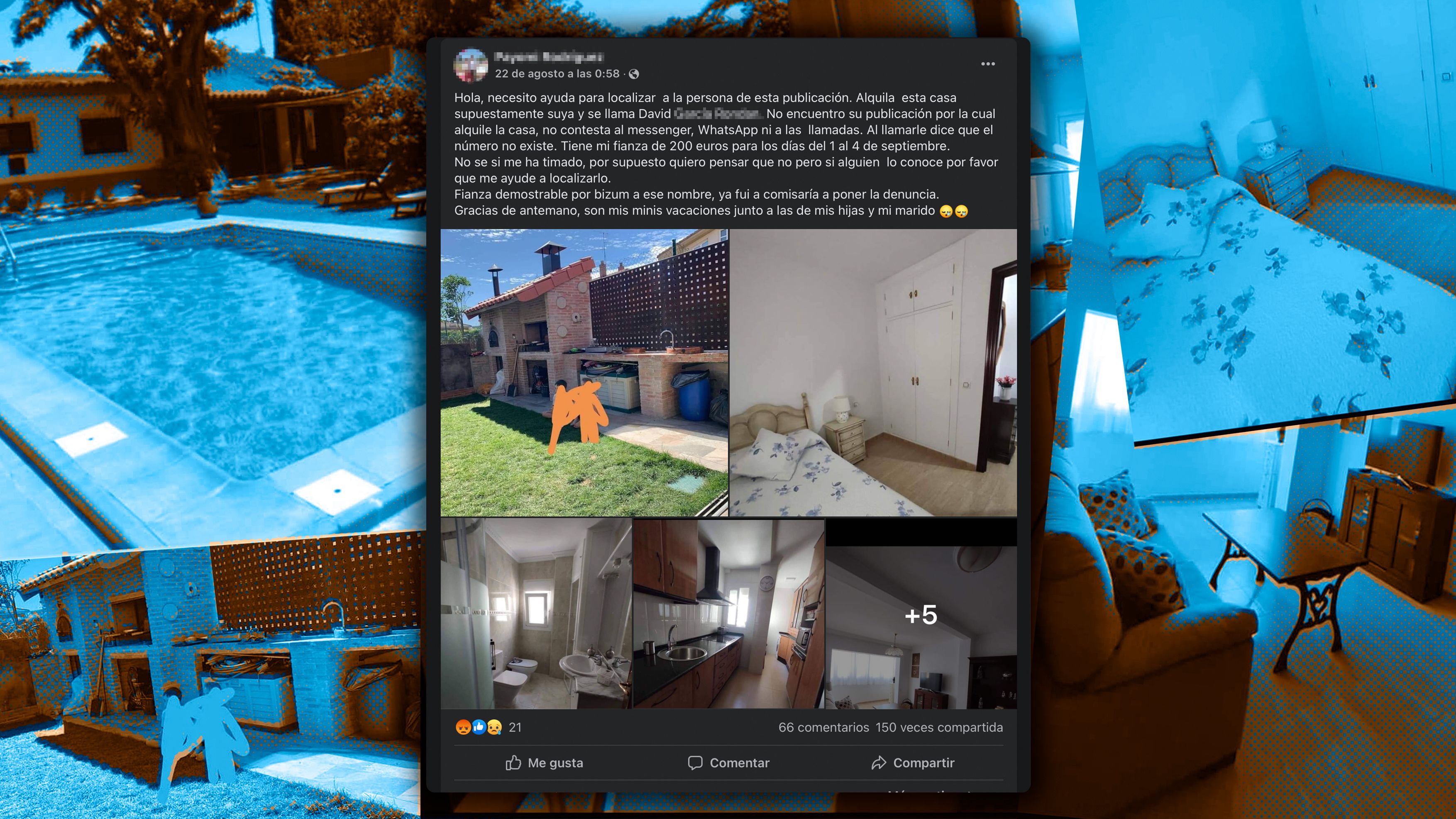 Una familia de Jerez, víctima de una estafa con un alquiler vacacional.