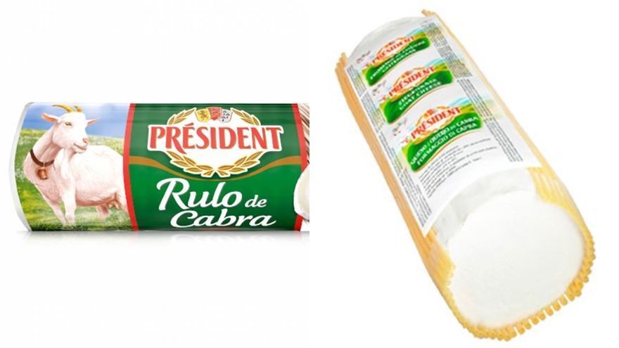 Alerta sanitaria: retiran dos productos de queso cabra Président por presencia de cuerpos extraños metálicos