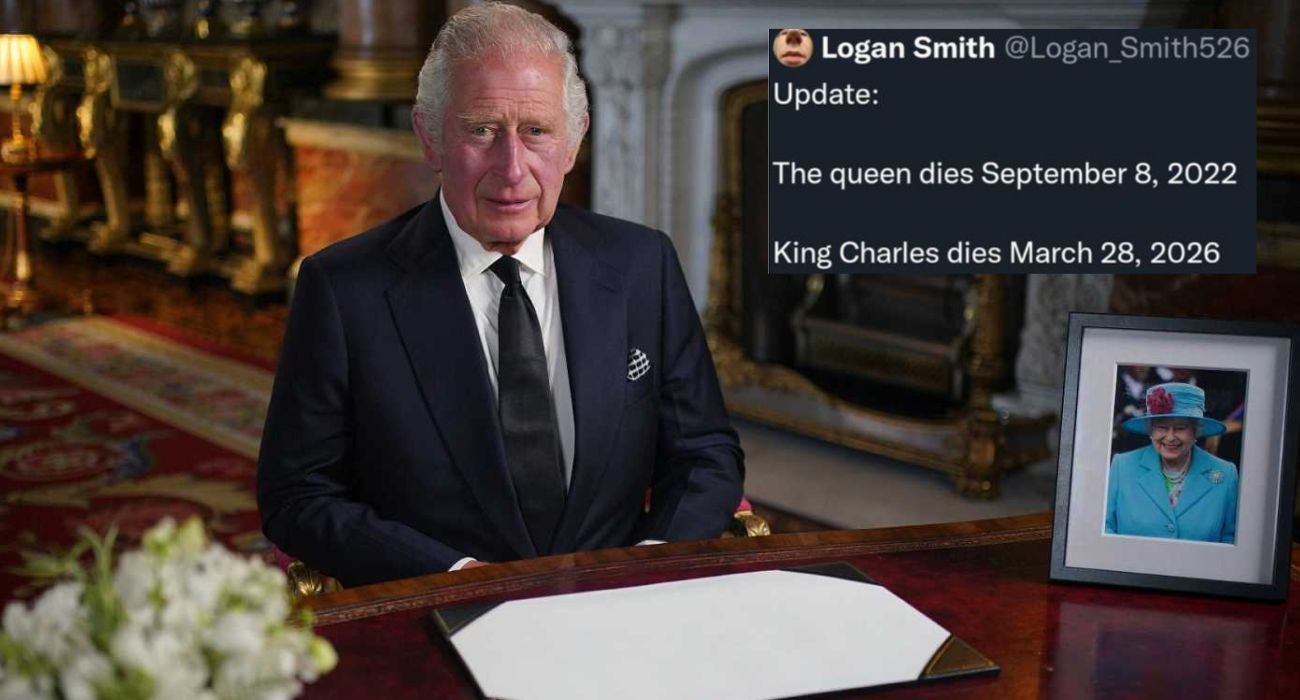 Carlos III y el tuit con la predicción sobre su muerte.