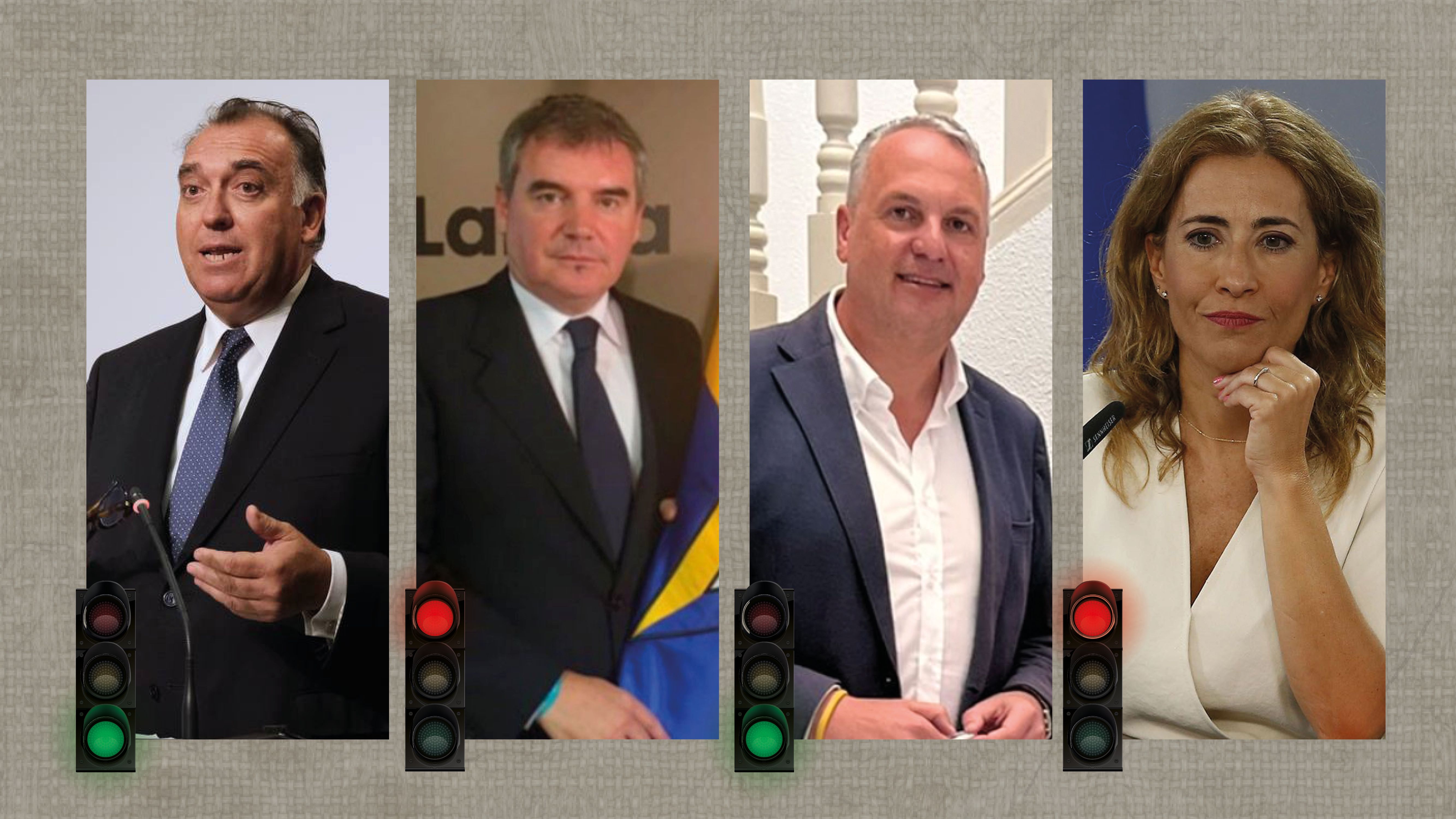 Voces y afonías: Arturo Bernal, Manuel Vizcaíno, Juan Carlos Ruiz Boix y Raquel Sánchez.