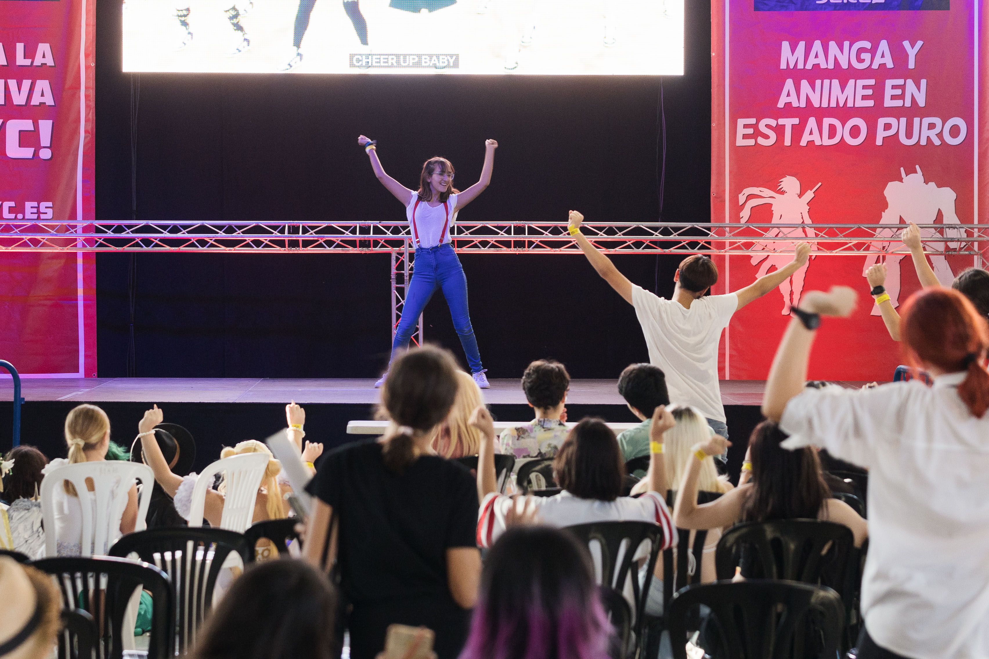 Un salón manga celebrado en 2022 en la provincia de Cádiz en una imagen de archivo.