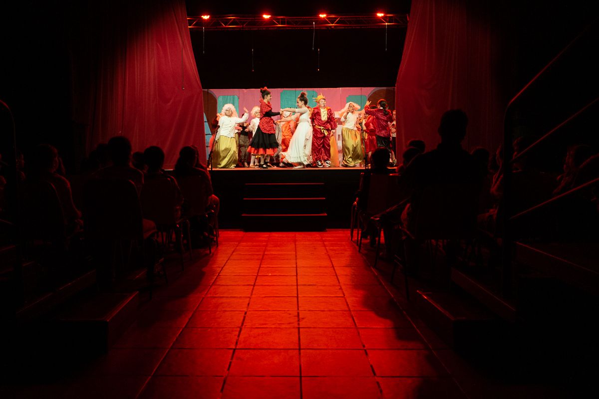 Muestra de teatro escolar en Jerez, en mayo pasado. FOTO: MANU GARCÍA