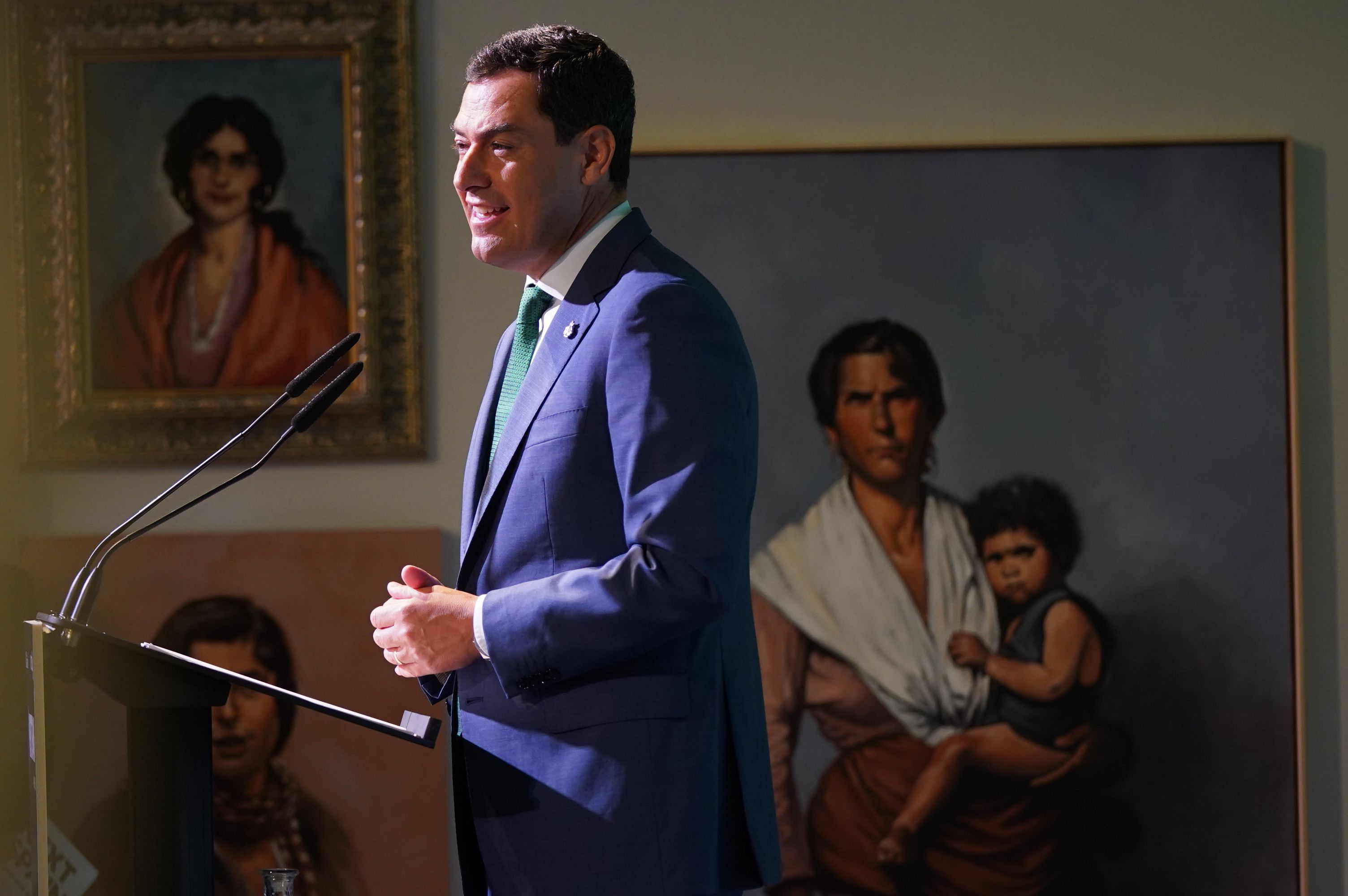 Moreno durante su intervención de este martes.