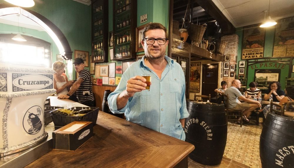 Antonio Ramírez, propietario de El Pasaje, en una imagen de archivo.
