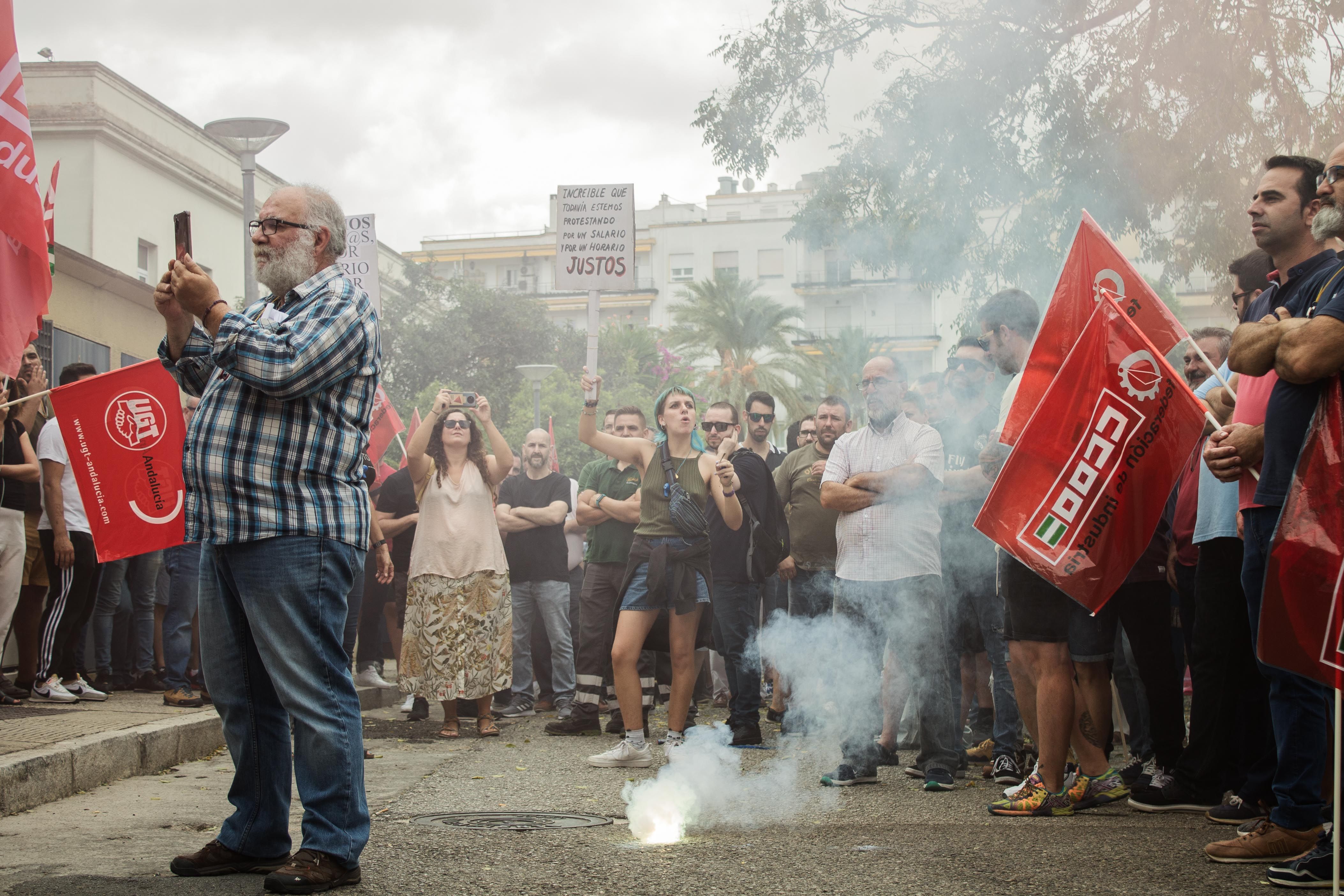 La manifestación transcurrió sin incidentes. CANDELA NÚÑEZ
