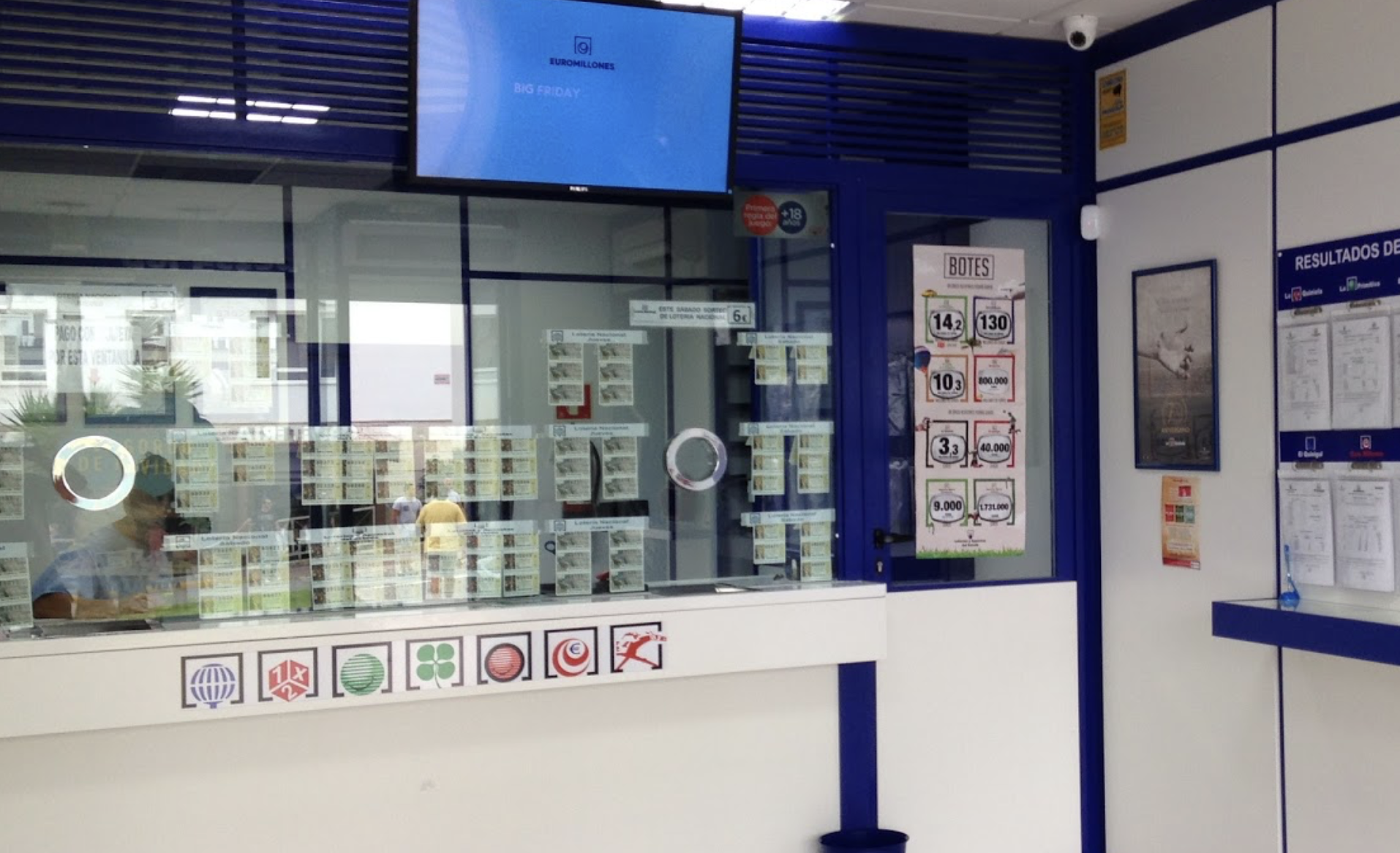 Administración de Loterías en Conil, en una imagen de Google Maps.