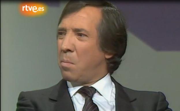 Macho blandito. El Fary, en una imagen de RTVE de 1984.
