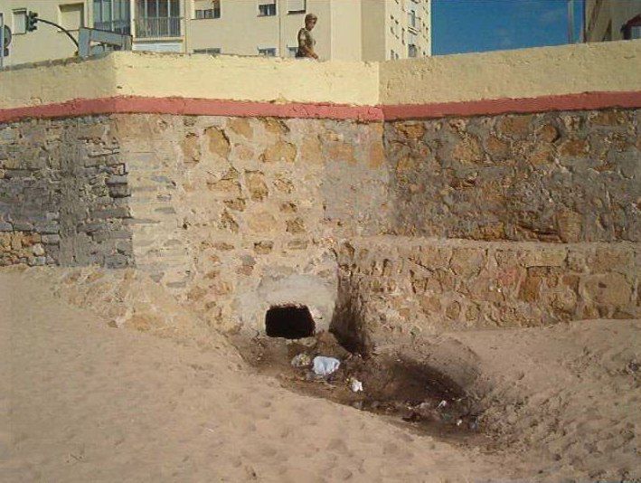 El Ayuntamiento de Cádiz exige “medidas urgentes” a la Junta por el estado del colector de Santa María del Mar