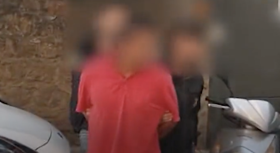 El agresor homófobo, detenido por los Mossos en Barcelona.