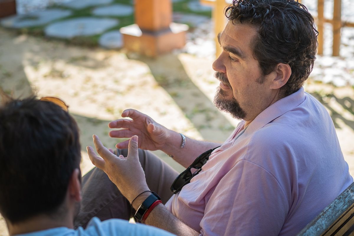Manuel Parodi, investigador y doctor en Historia es especialista en la Expedición de Magallanes-Elcano. FOTO: MANU GARCÍA.