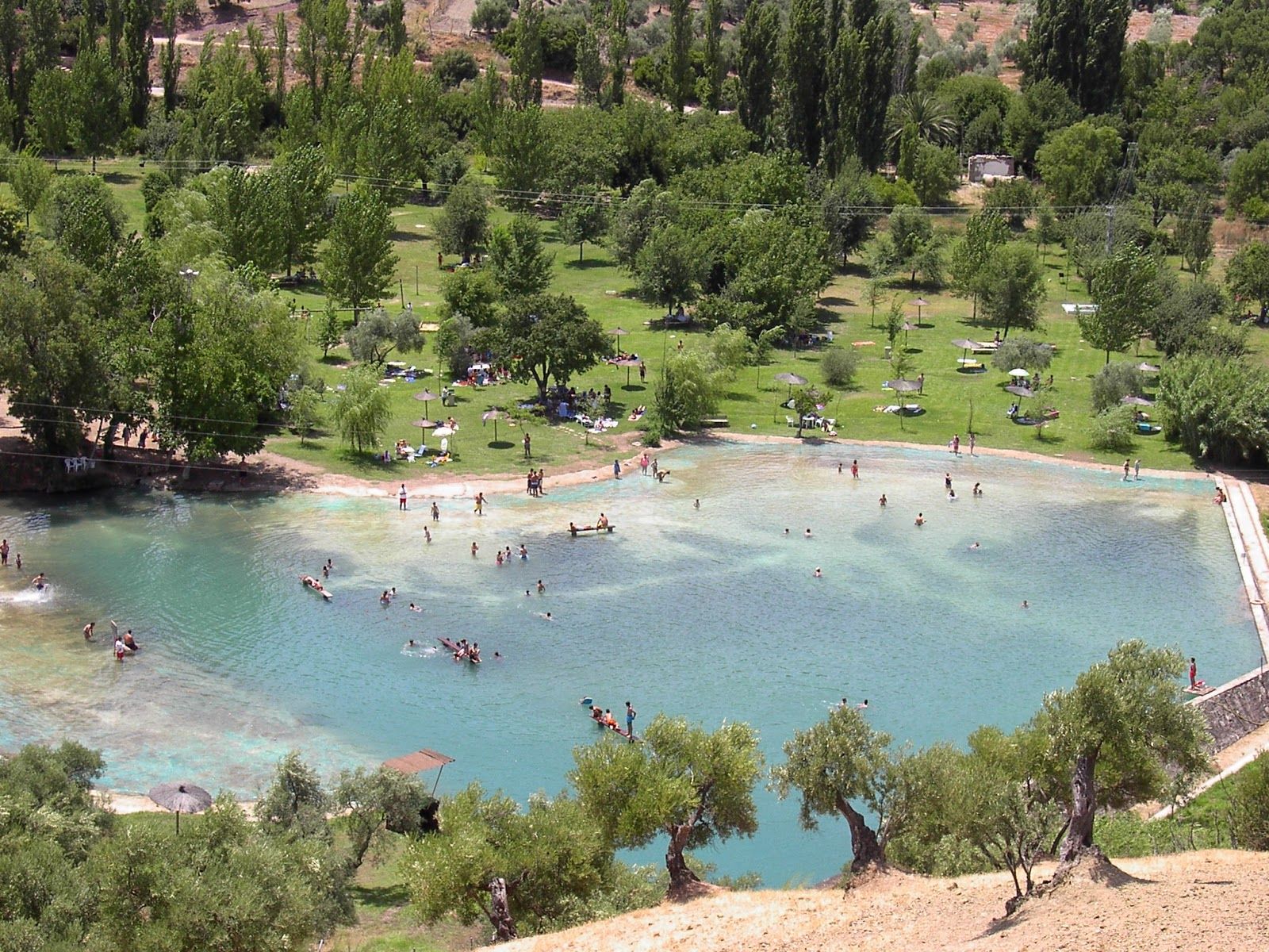 Vista general del complejo.