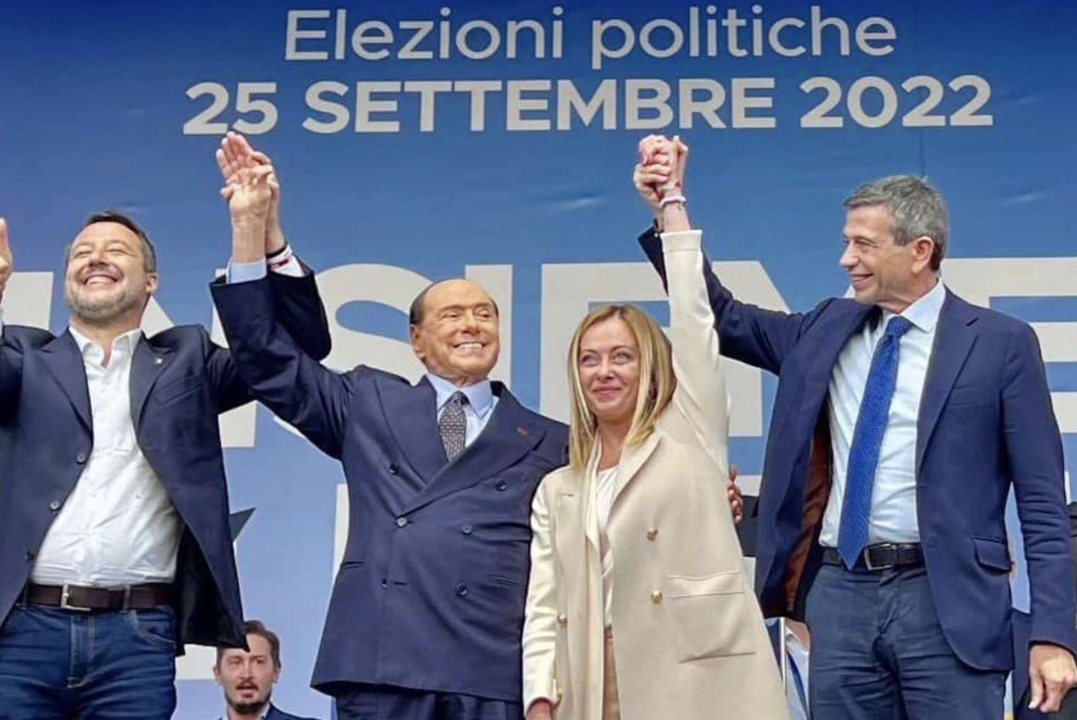 Avisos italianos. Meloni, gran triunfadora de las pasadas elecciones italianas.