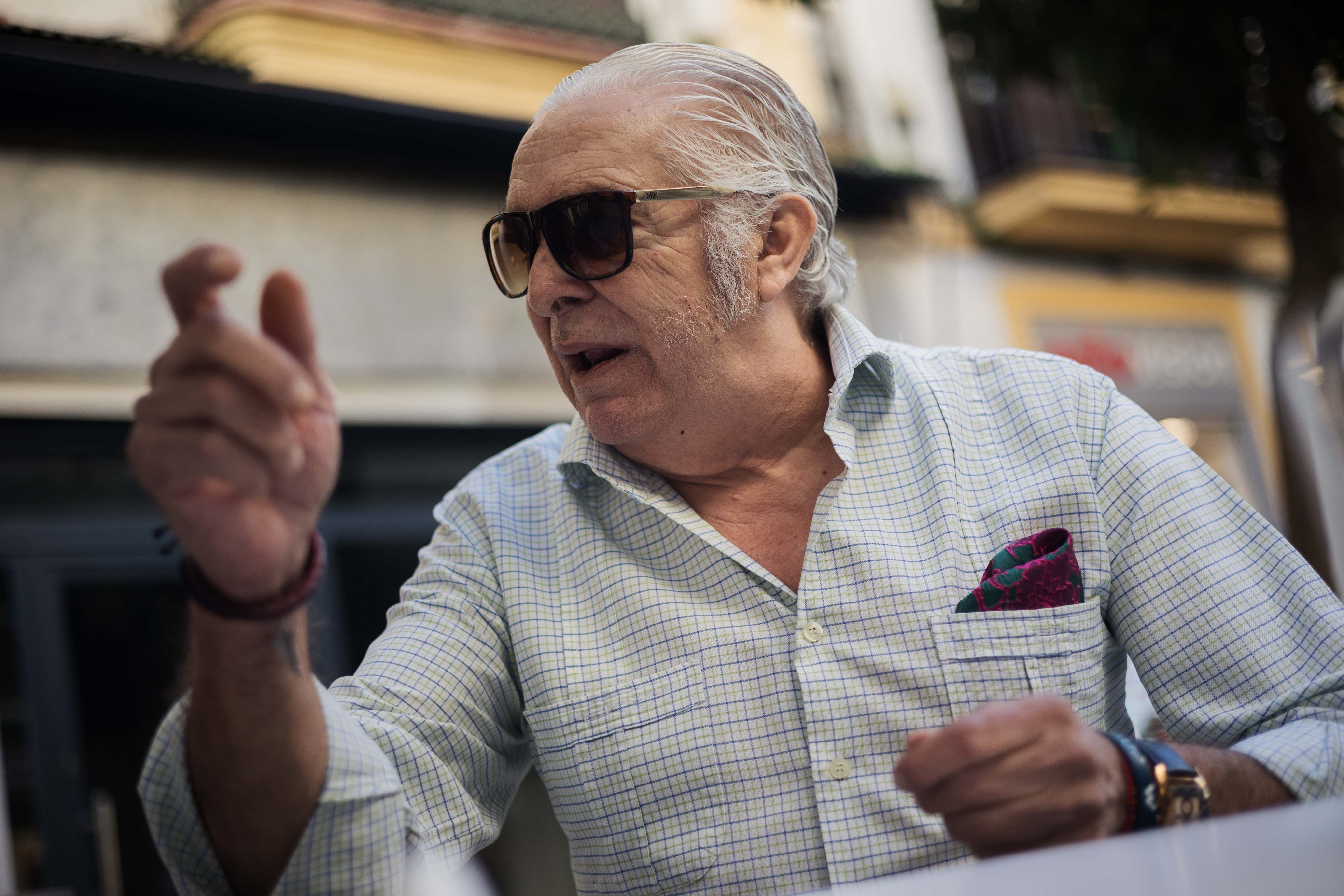 El veterano cocinero que ahora recibe el homenaje de su gremio. MANU GARCÍA