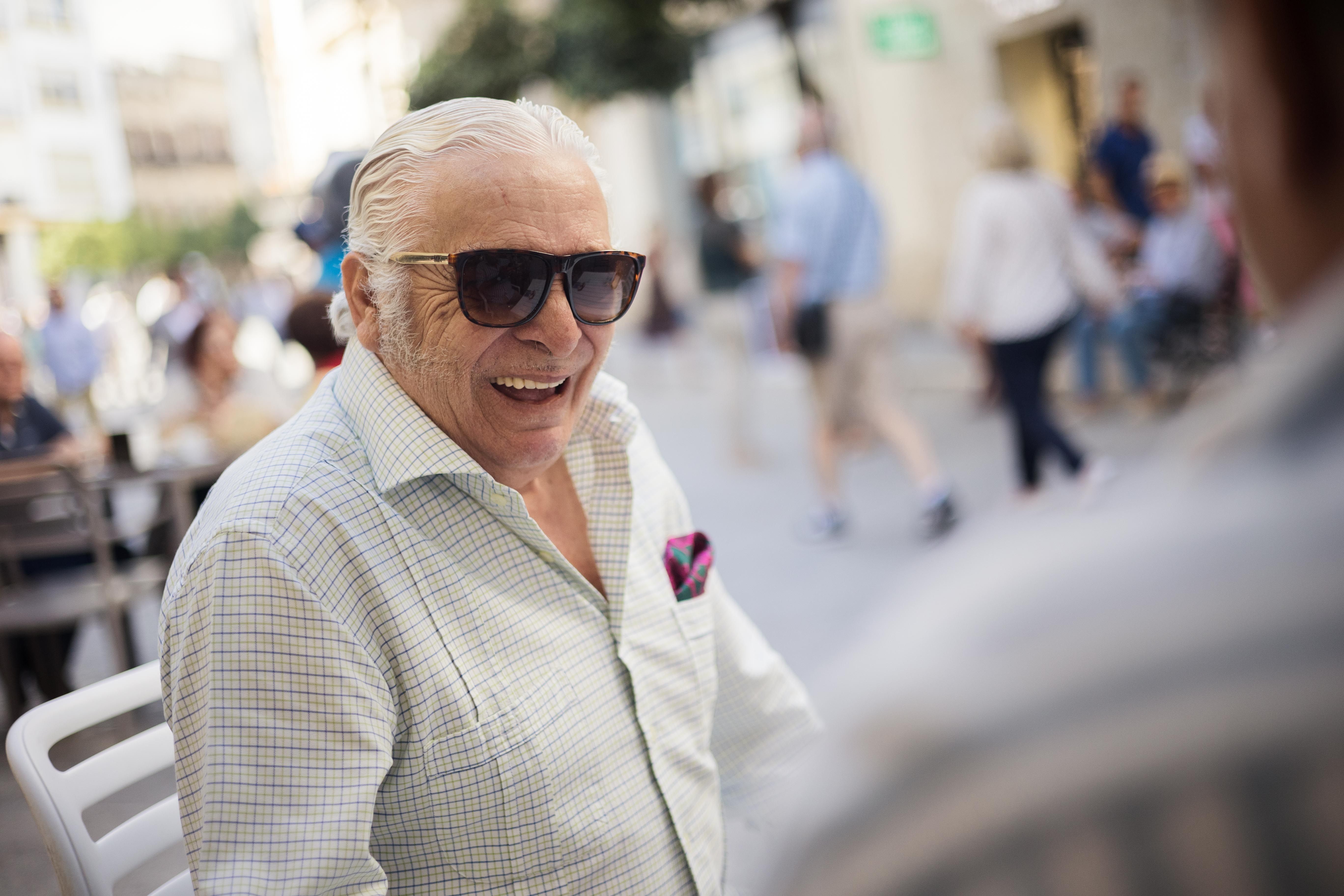 Francisco Ruiz Méndez durante la entrevista.