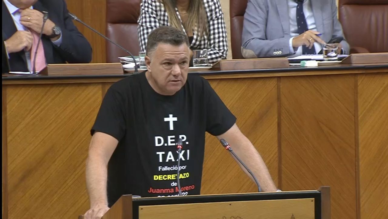 Juan Antonio Delgado durante su intervención.