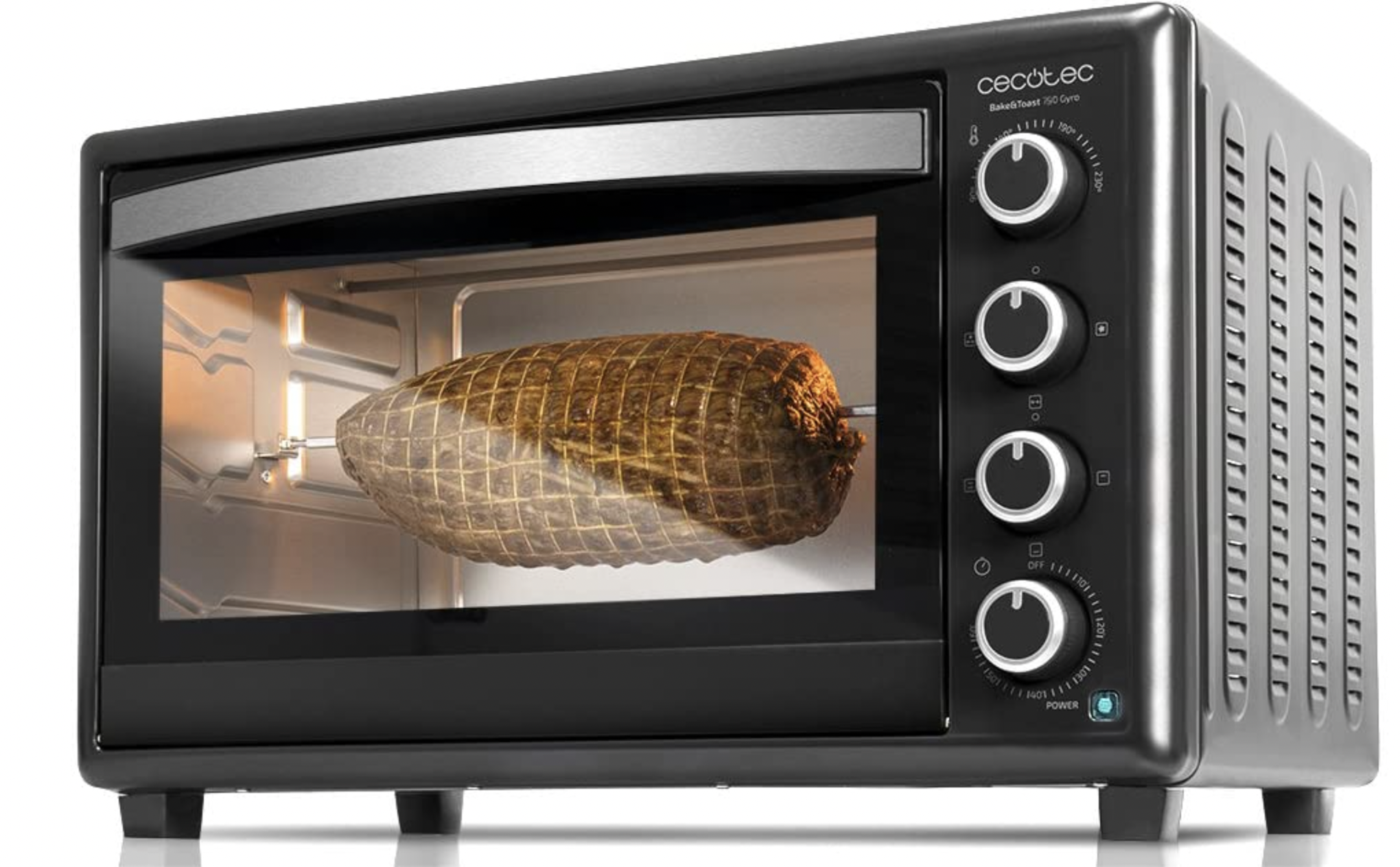 Amazon tiene en oferta un horno de sobremesa con grill y 12 funciones diferentes para cocinar.
