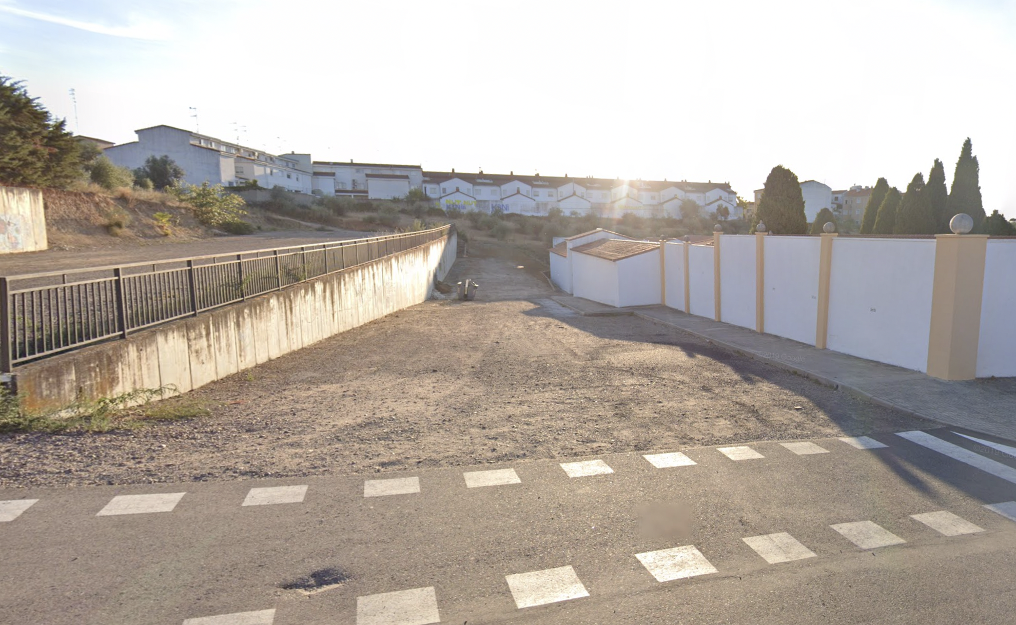 Zona cercana al cementerio de Coria del Río, donde se han producido los hechos, en una imagen de Google Maps. Zona cercana al cementerio de Coria del Río, donde se han producido los hechos, en una imagen de Google Maps.