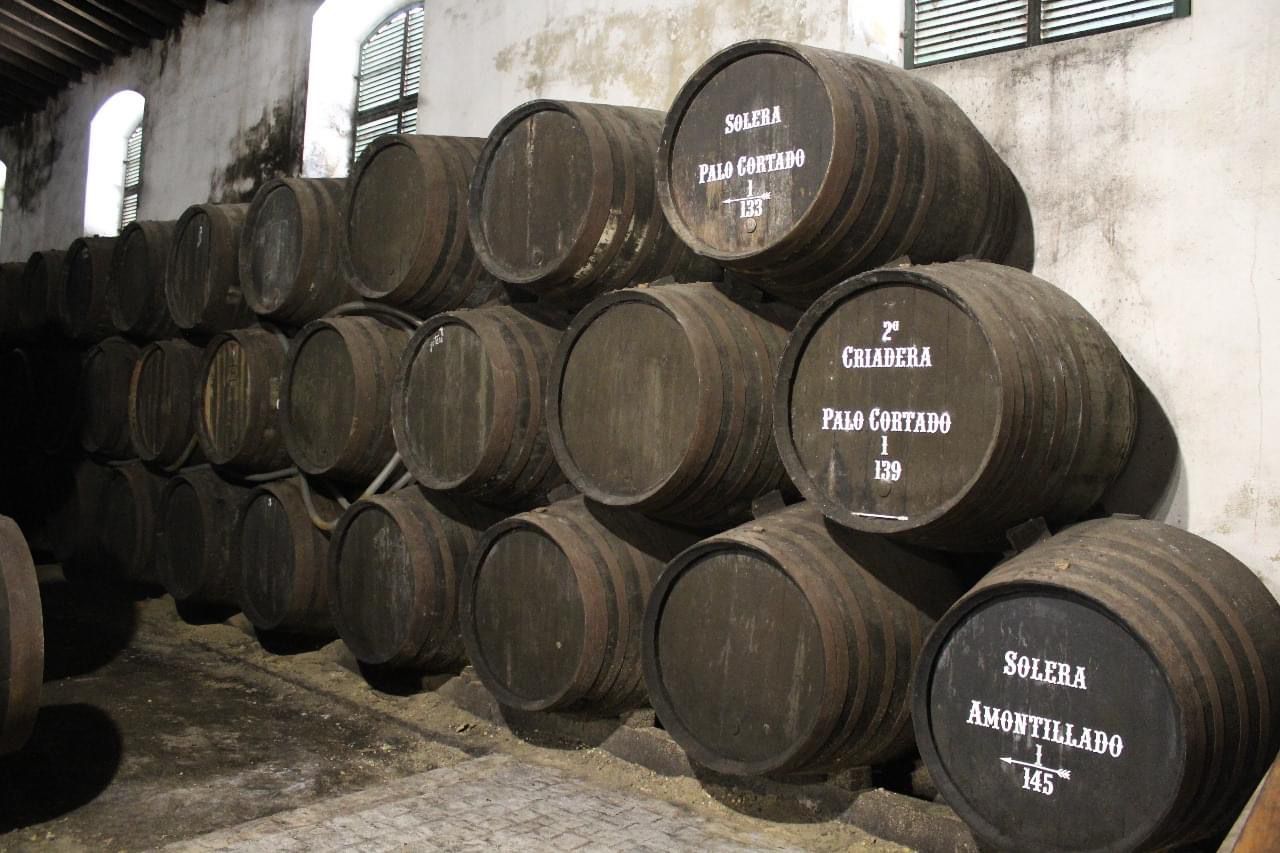 Una imagen de la histórica bodega adquirida por el empresario jerezano Fulgencio Meseguer. 