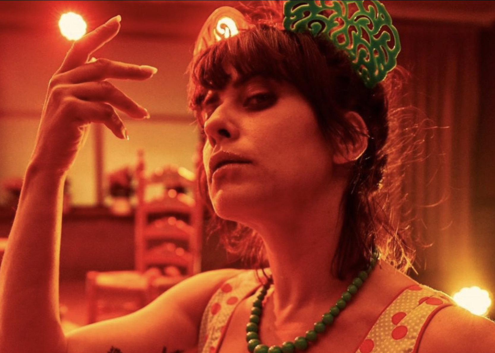 Detienen en Sevilla a la actriz María León. La intérprete, en una imagen de su cuenta de Instagram.