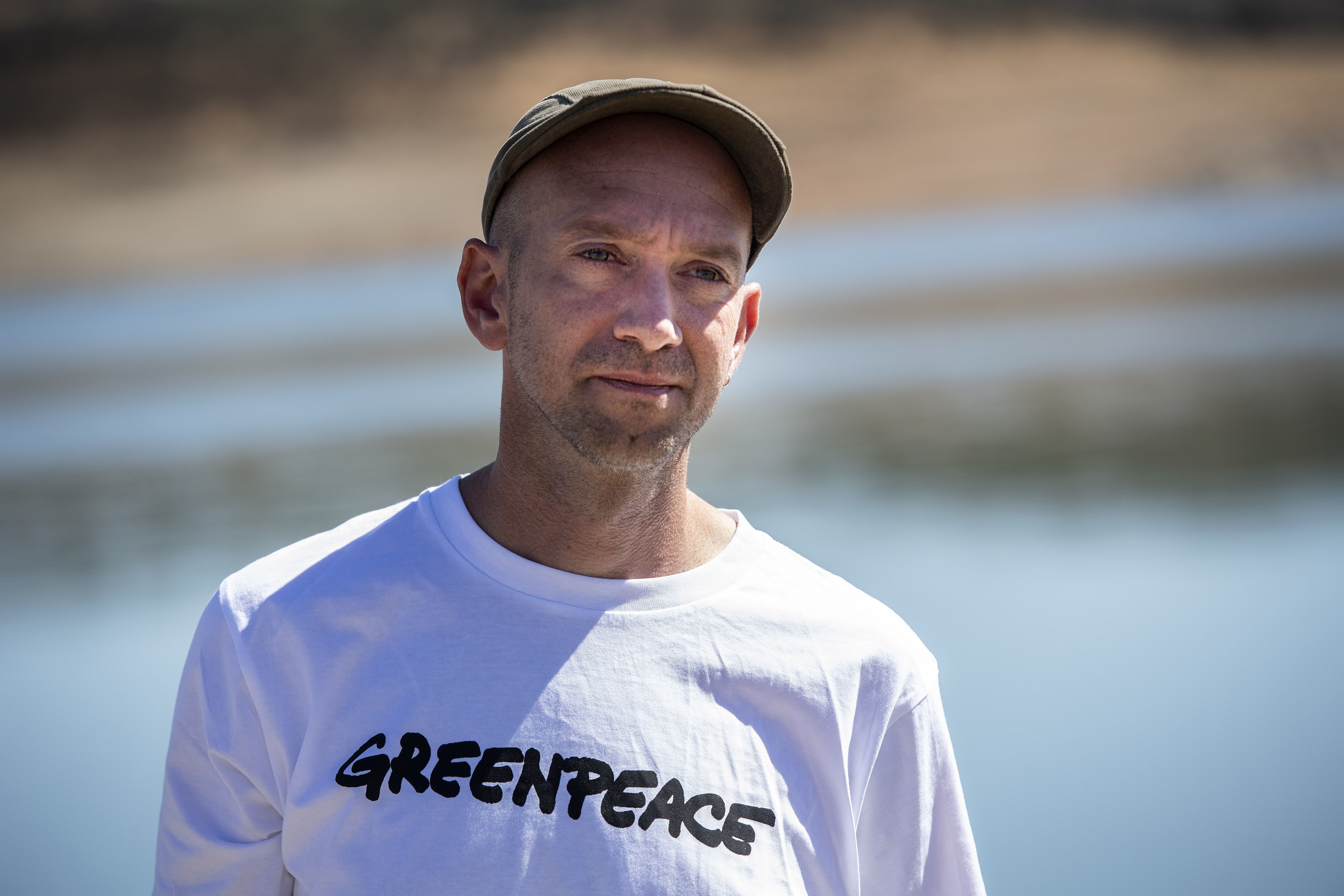 Luis Berraquero, coordinador de Greenpeace en Andalucía. GREENPEACE