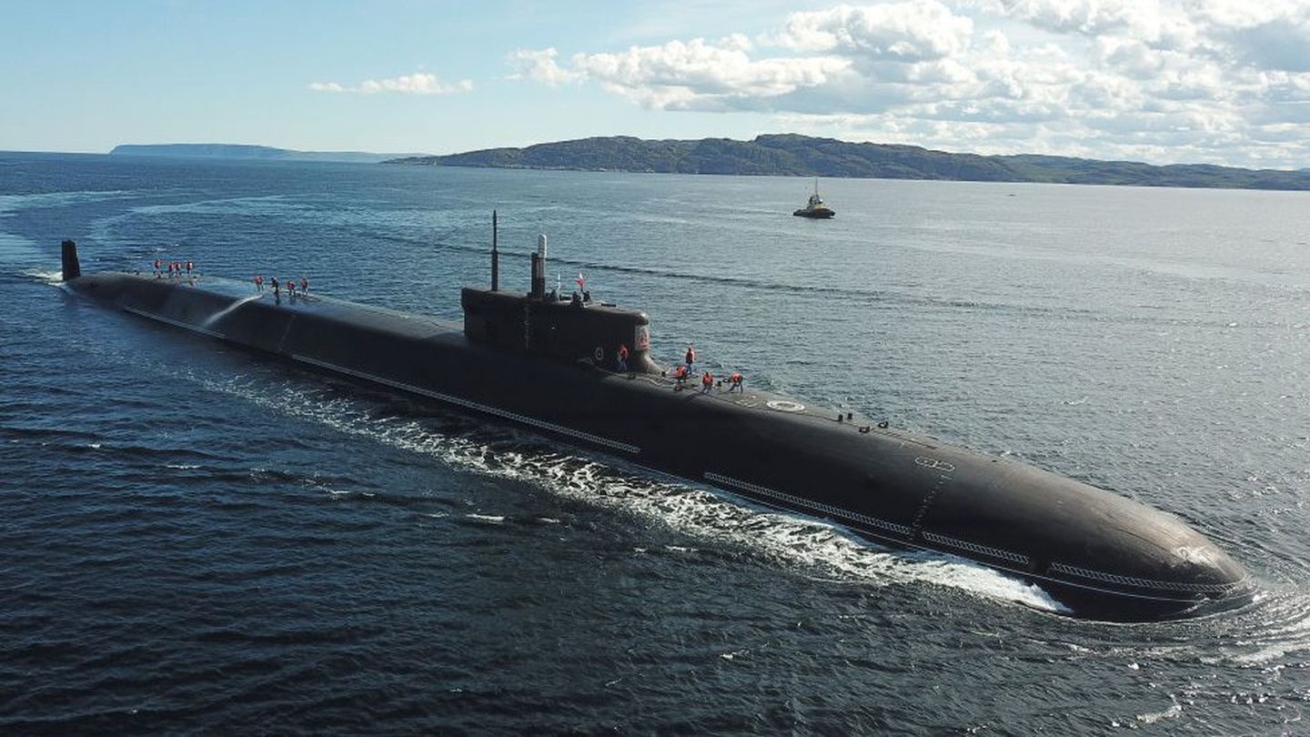 El submarino ruso que porta el arma del 'Apocalipsis'.