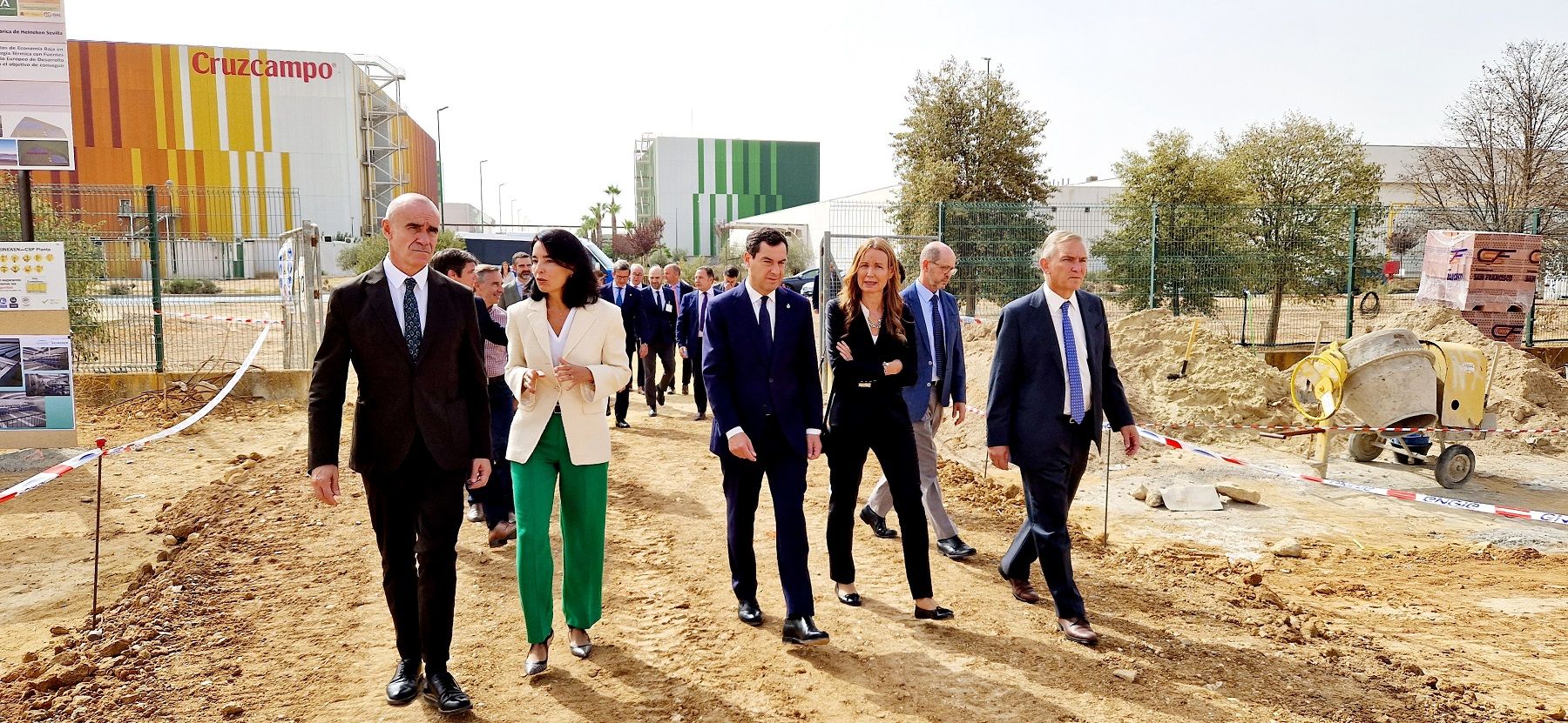 Antonio Muñoz, alcalde de Sevilla, en el acto donde ha anunciado la inversión.