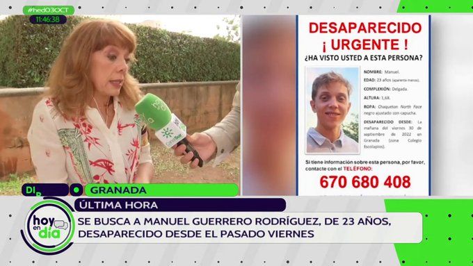Charo Rodríguez pide ayuda para encontrar a su hijo.