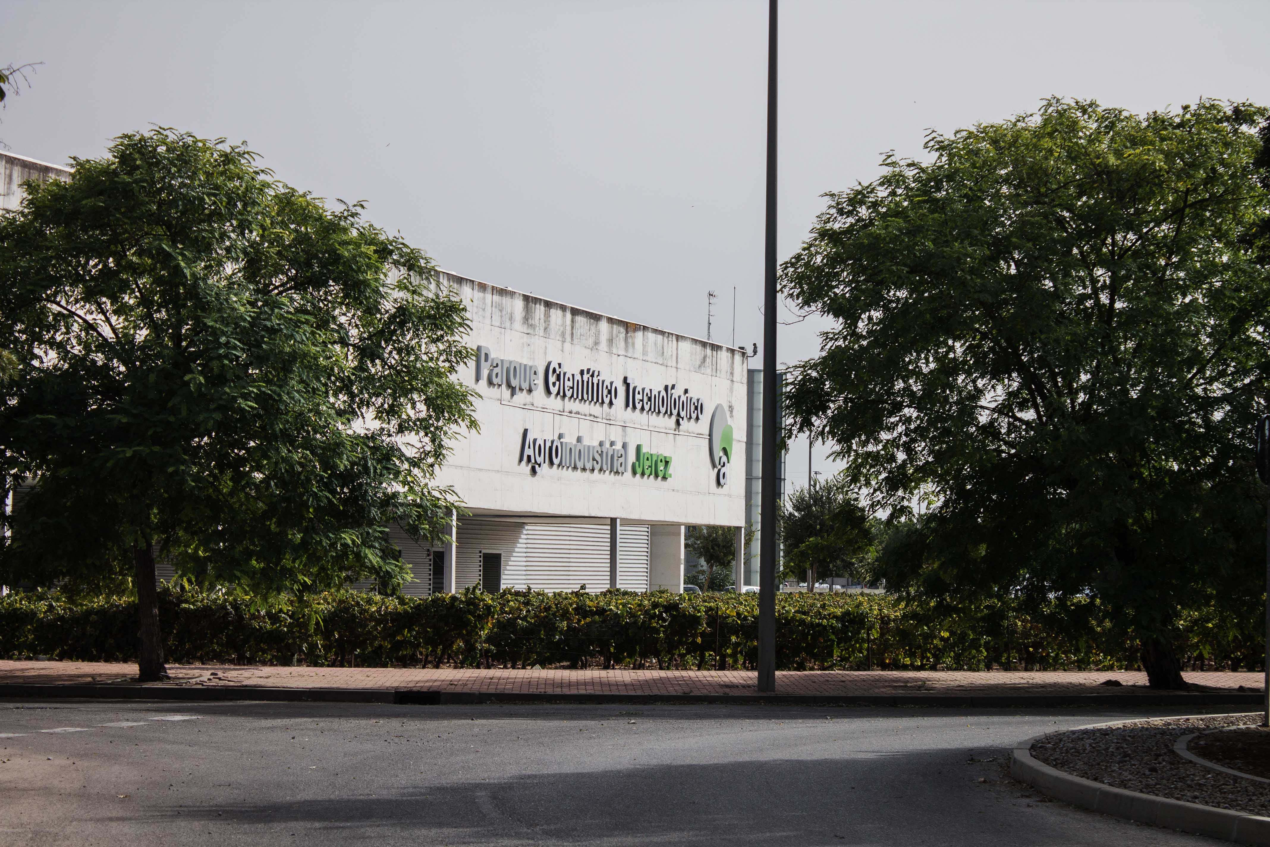 Vista del edificio público del Parque Tecnológico de Jerez.