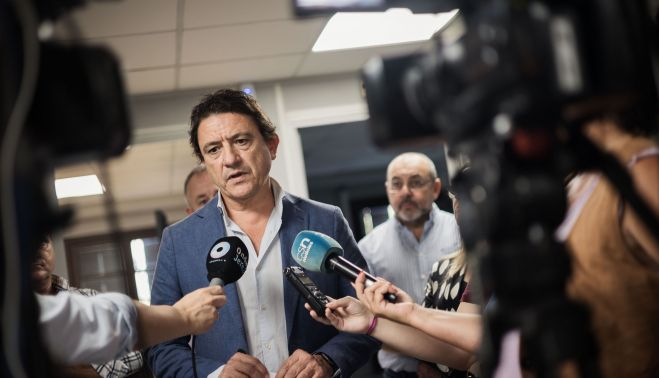 El delegado de Empleo, Daniel Sánchez. MANU GARCÍA