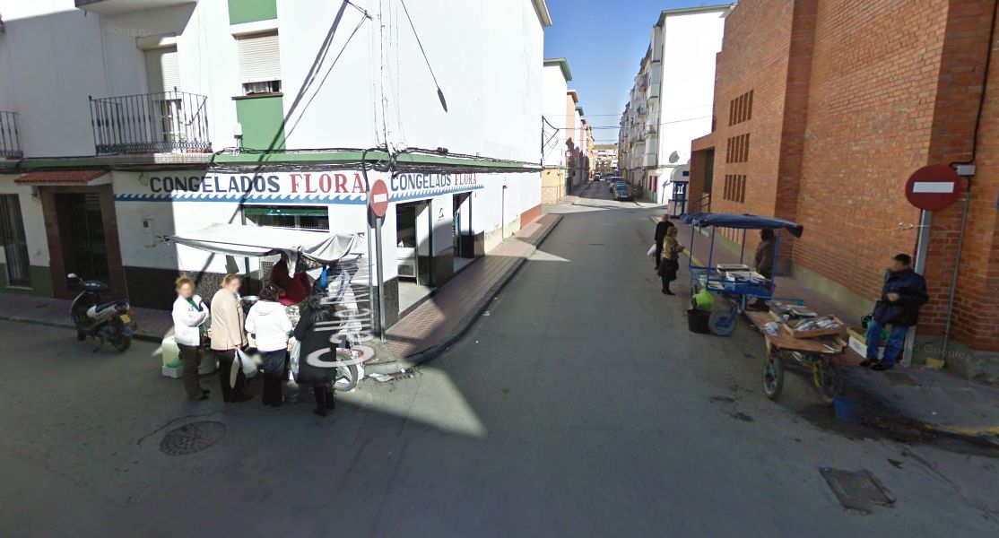 La calle Padre Pandelo en una fotografía de Google Maps. 