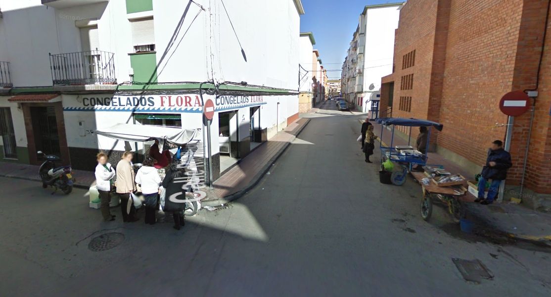 La calle Padre Pandelo en una fotografía de Google Maps. 