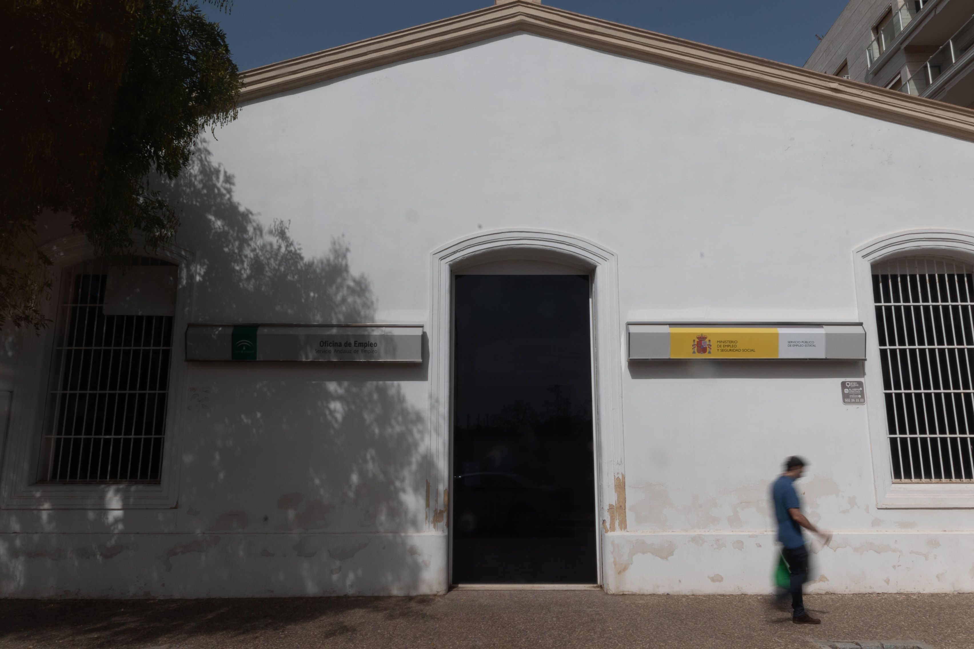 Una imagen de una oficina del Servicio Andaluz de Empleo. Andalucía tiene 18 de los 20 municipios con mayor paro.